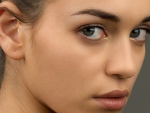 广告级皮肤修饰-中性灰磨皮