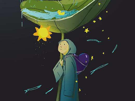 下雨天