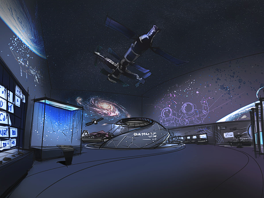 近期作品——某市天文馆