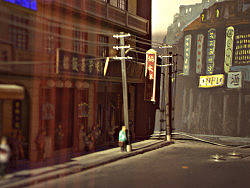 《微观世界下的上海老街》Works was taken on March 7, 2014 