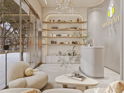 美容院设计|极具强烈风格碰撞的spa空间