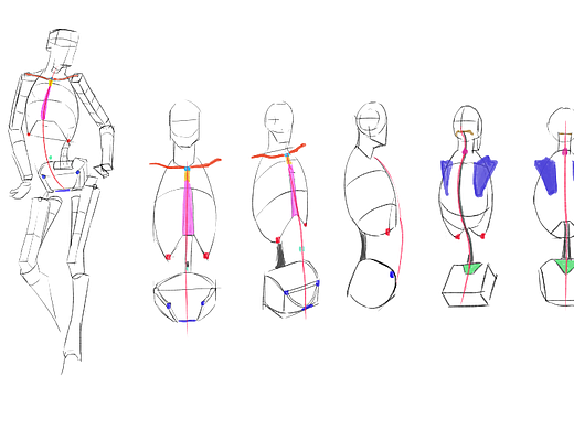 人体绘画：设计与创造（个人主页-ZNjYwNzgxNDg=） - 其他 - 站酷设计师三脚豹原创素材 - 站酷ZCOOL