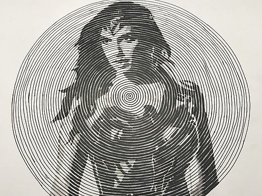 神奇女侠 黑白插画