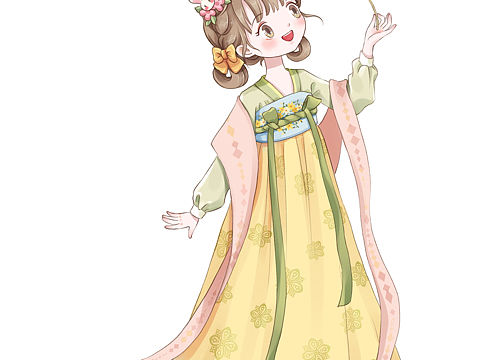 ipad-汉服小姐姐（个人主页-ZNTIzMTIyMjA=） - 创作习作 - 站酷设计师奕璇Yisyun原创素材 - 站酷ZCOOL