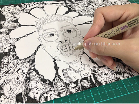 说说悄悄“画”（个人主页-ZMjk5Nzk0MDQ=） - 新锐潮流插画 - 站酷设计师韦童川RICHIE原创素材 - 站酷ZCOOL