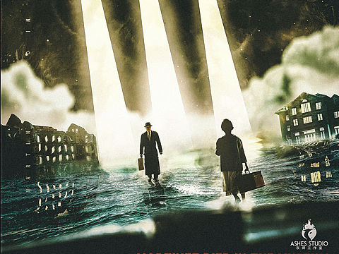 《馬丁內(nèi)斯死在驚奇館》海報設(shè)計（個人主頁-ZNTUyNTMwOTY=） - 海報 - 站酷設(shè)計師塔卡taka原創(chuàng)素材 - 站酷ZCOOL