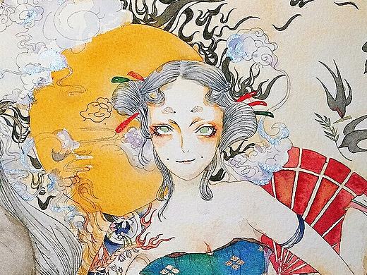 夏蟲——春生秋死（個(gè)人主頁-ZMjEzNTg3ODg=） - 創(chuàng)作習(xí)作 - 站酷設(shè)計(jì)師鸛鰥原創(chuàng)素材 - 站酷ZCOOL