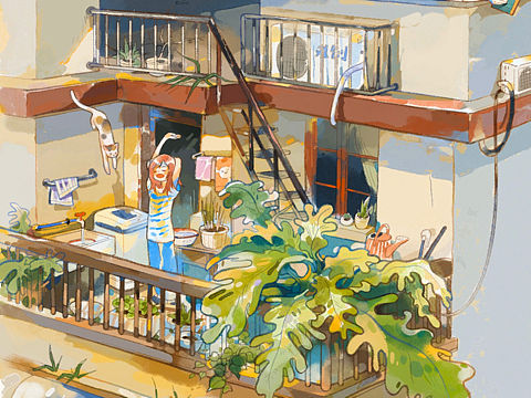 夏至｜插画