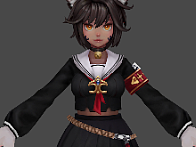 猫女（个人主页-ZNjM0MDUyMDA=） - 人物/生物 - 站酷设计师罗米八原创素材 - 站酷ZCOOL