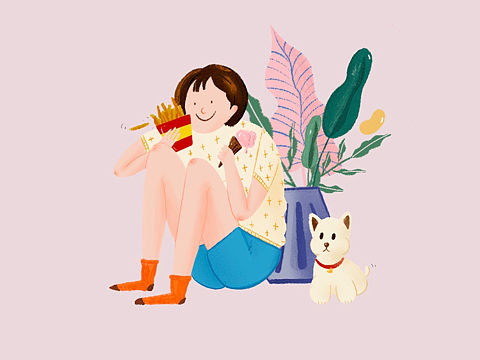 贪吃的我和西高地