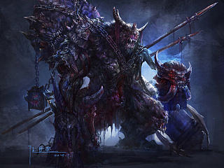 地獄歸來-瑞德·休斯（個人主頁-ZNTA2NDQxMg==） - 商業(yè)插畫 - 站酷設計師JunChongDesign原創(chuàng)素材 - 站酷ZCOOL