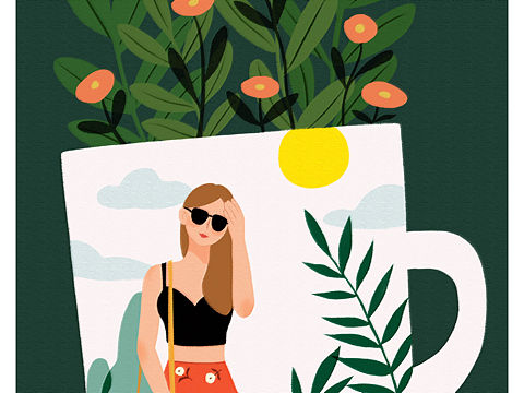 插畫（個人主頁-ZMzUzODE3NjQ=） - 創(chuàng)作習(xí)作 - 站酷設(shè)計師我叫小和尚原創(chuàng)素材 - 站酷ZCOOL