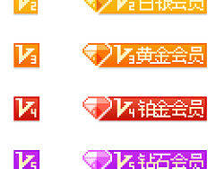 会员等级图标