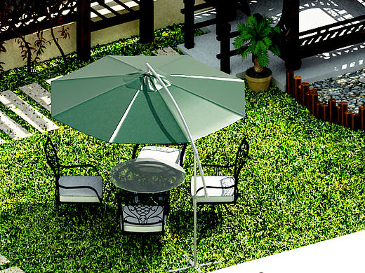 大连金地檀溪一客户庭院设计