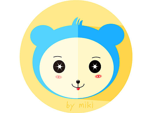 扁平小熊熊（個人主頁-ZMTcxMjk5NTI=） - 其他動漫 - 站酷設計師miki77sky原創(chuàng)素材 - 站酷ZCOOL