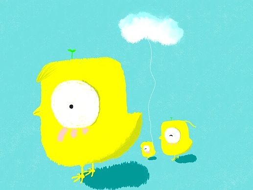 大眼萌鸡（个人主页-ZMTMzODQxOTI=） - 图案 - 站酷设计师左脸胖空空原创素材 - 站酷ZCOOL