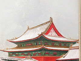油画做品（宫）