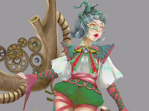 咪咕（个人主页-ZNDk0MTUwNjA=） - 游戏原画 - 站酷设计师卡斯伯迪原创素材 - 站酷ZCOOL