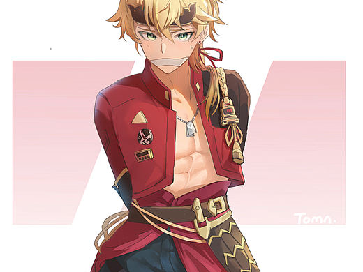 原神托马同人图