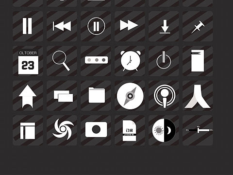 平日练习一写实图标