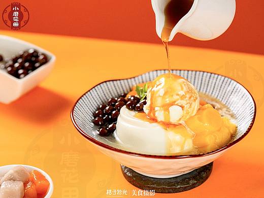 小磨花田豆花饮料