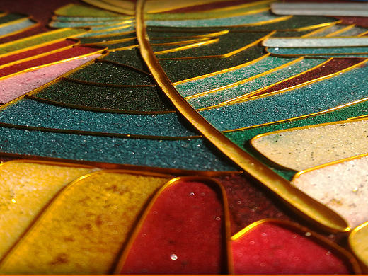 匠心 · 【简·约】[金丝彩砂画]