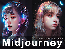  Midjourney |  人物头像