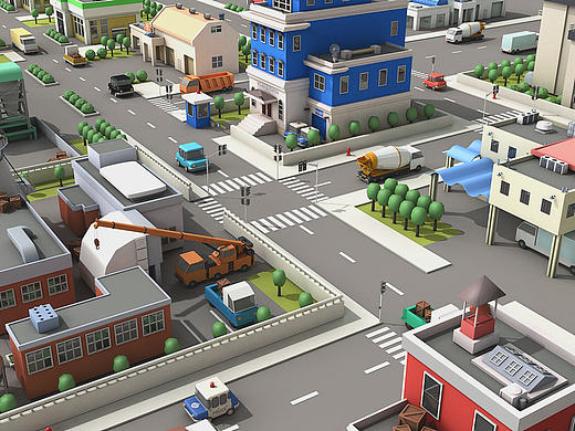 city corner