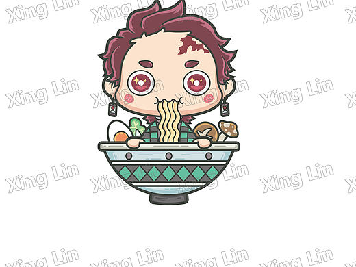 鬼灭之刃!速食面!!!