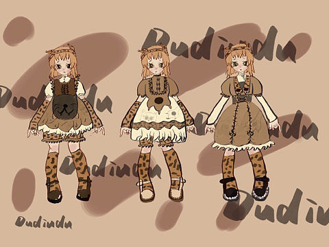 Lolita裙子设计
