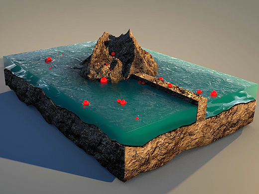 Isometric 立體 等距 海洋 抽象 三維 場(chǎng)景（個(gè)人主頁(yè)-ZMjEzODM1OTI=） - 其他平面 - 站酷設(shè)計(jì)師Ralph_liu原創(chuàng)素材 - 站酷ZCOOL