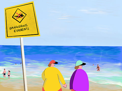 《沙滩漫步》（个人主页-ZMzMzNjE0MjQ=） - 创作习作 - 站酷设计师Eyelite原创素材 - 站酷ZCOOL