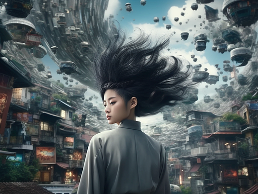 AI摄影——元宇宙发型屋