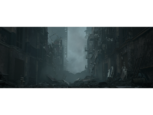 废墟（个人主页-ZNjY0NzcyMzY=） - 场景 - 站酷设计师zz零一原创素材 - 站酷ZCOOL