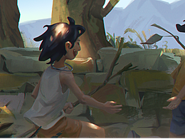 追逐｜原創(chuàng)插畫(huà)習(xí)作