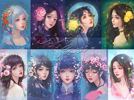 花与女孩