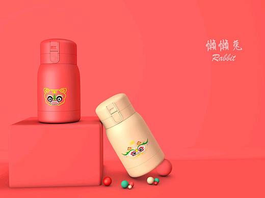保温杯—民族特色图案（个人主页-ZNTA3Mzk1MzY=） - 其他三维 - 站酷设计师懒懒兔Rabbit原创素材 - 站酷ZCOOL
