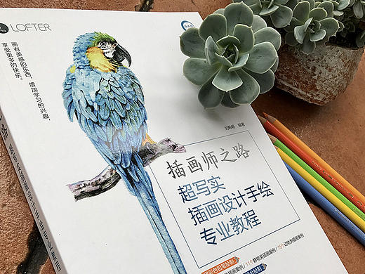 我的新书，写实彩铅教程