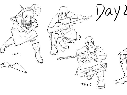 #速寫六十天挑戰(zhàn)賽 Day26. @速寫班長（個人主頁-ZNTc2ODA0NDA=） - 繪畫 - 站酷設計師丫頭2022原創(chuàng)素材 - 站酷ZCOOL