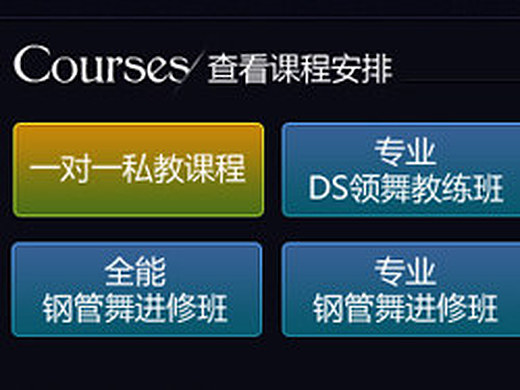 舞魅天下&nbsp;首页设计