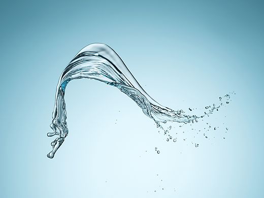 浅蓝色水背景图