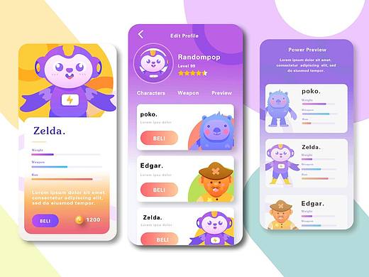 APP界面臨?。▊€人主頁-ZMzMwNTk5MDg=） - APP界面 - 站酷設(shè)計(jì)師竹女原創(chuàng)素材 - 站酷ZCOOL