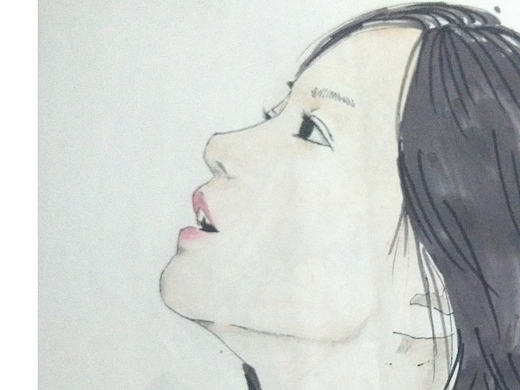 几位日剧女演员漫画头像