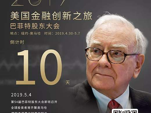 巴菲特股东大会倒计时海报