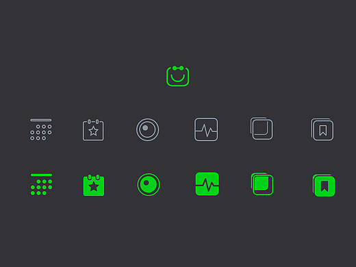 关于“发现”的一组图标设计（个人主页-ZMTc0NTcxNDA=） - 图标 - 站酷设计师Genuine7415原创素材 - 站酷ZCOOL