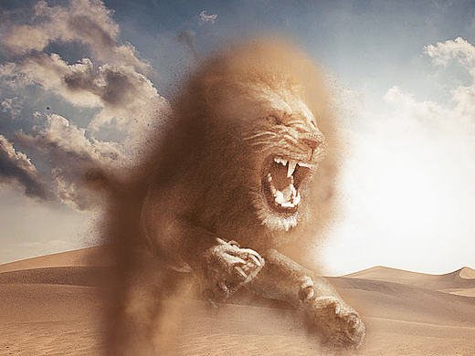 沙化狮子（个人主页-ZMTg0ODI5MjQ=） - 海报 - 站酷设计师FantineDay原创素材 - 站酷ZCOOL