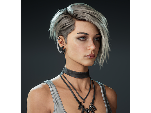 UE4女性角色练习（个人主页-ZNjU0ODc3NzY=） - 人物/生物 - 站酷设计师杜相伯原创素材 - 站酷ZCOOL