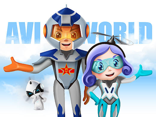 《空之菁英》— 航空大世界形象设计（个人主页-ZMTgyOTkxMTY=） - 品牌 - 站酷设计师小眼晓晓原创素材 - 站酷ZCOOL