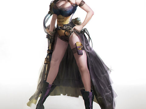 蒸汽朋克人物设计（个人主页-ZMzQ4Nzg3Mjg=） - 创作习作 - 站酷设计师Asherlisa原创素材 - 站酷ZCOOL