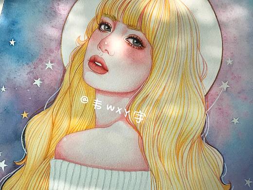 【水彩人物】（個人主頁-ZNTAxNDM4NTY=） - 創(chuàng)作習(xí)作 - 站酷設(shè)計師小畫渣阿波妞原創(chuàng)素材 - 站酷ZCOOL